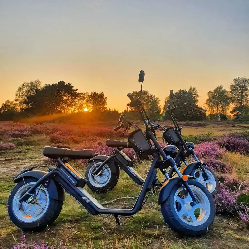 Nu ook e-choppers te huur